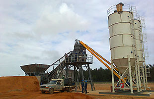 Mobile Concrete Batching Plant