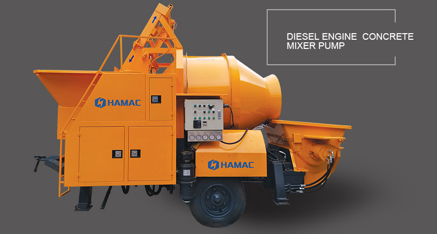 Diesel Concrete Mixer Pump